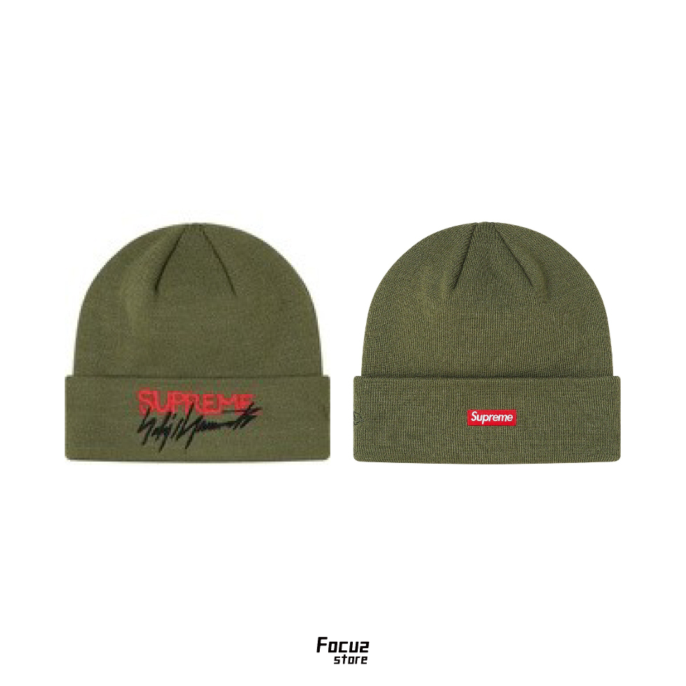 【Focus Store】現貨秒發 Supreme x Yohji Yamamoto FW20 Week4 New Era Beanie 山本耀司 毛帽 兩色