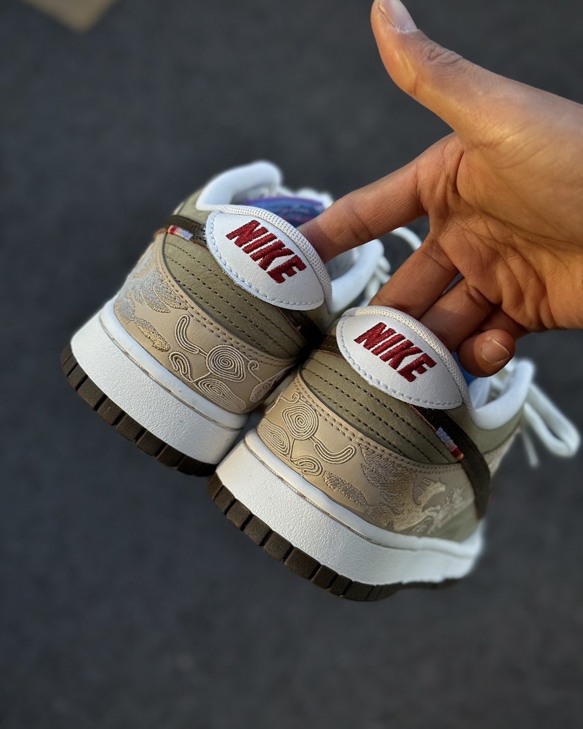 Nike Dunk Low CNY 2026 馬年限定 麂皮 奶茶色