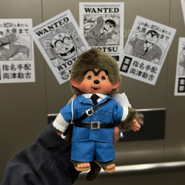 #預購 🇯🇵日本 兩津勘吉 × 蒙奇奇 絨毛娃娃