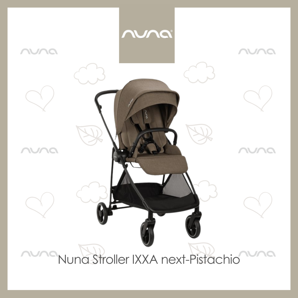 Nuna IXXA Next Aerospace Carbon Fiber Two-Way Stroller - Pistachio