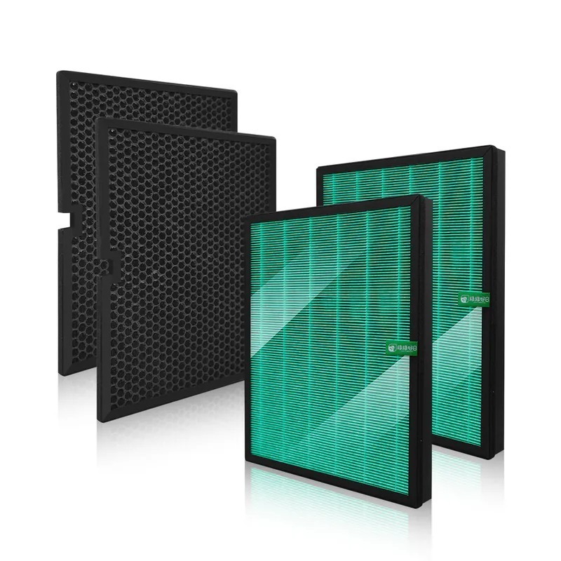 適用 Winix大威 AMSU990 MASTER系列清淨機 HEPA抗菌濾芯 蜂巢顆粒活性碳濾網 綠綠好日