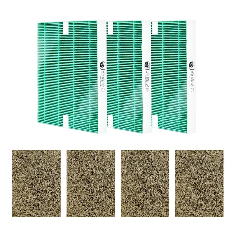 適用 Honeywell HPA-300APTW HPA-5350WTW 一年份濾網耗材組 抗菌HEPA濾網 綠綠好日