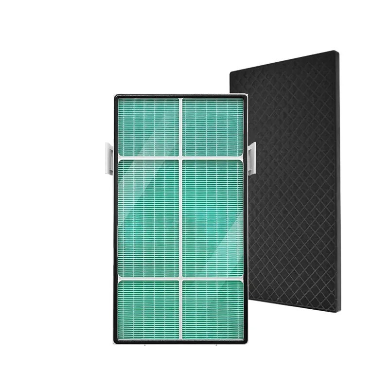 適用 Amway安麗 Atmosphere逸新空氣清淨機 二代 抗菌抗病毒HEPA濾心 顆粒活性碳濾網 綠綠好日