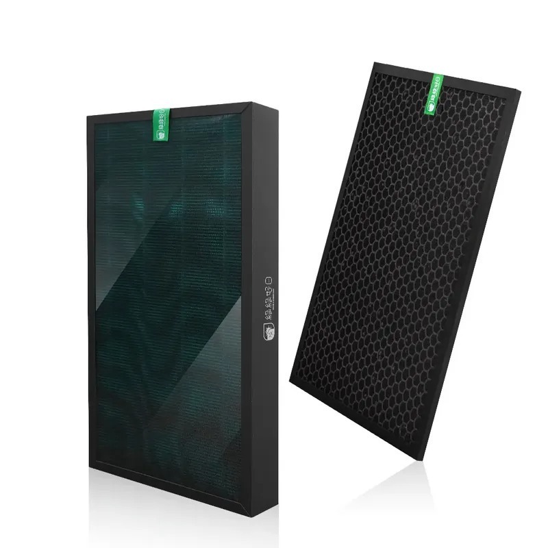 適用 Panasonic國際牌 F-PXC50W 空氣清淨機 HEPA抗菌濾芯 蜂顆活性碳濾網 綠綠好日