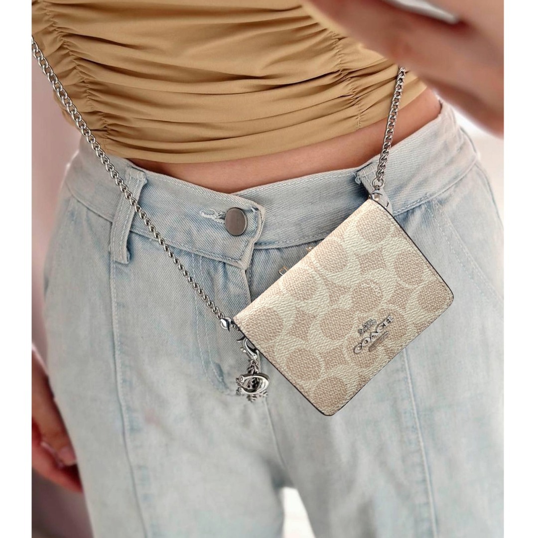 COACH 小廢包 Mini Wallet on a Chain