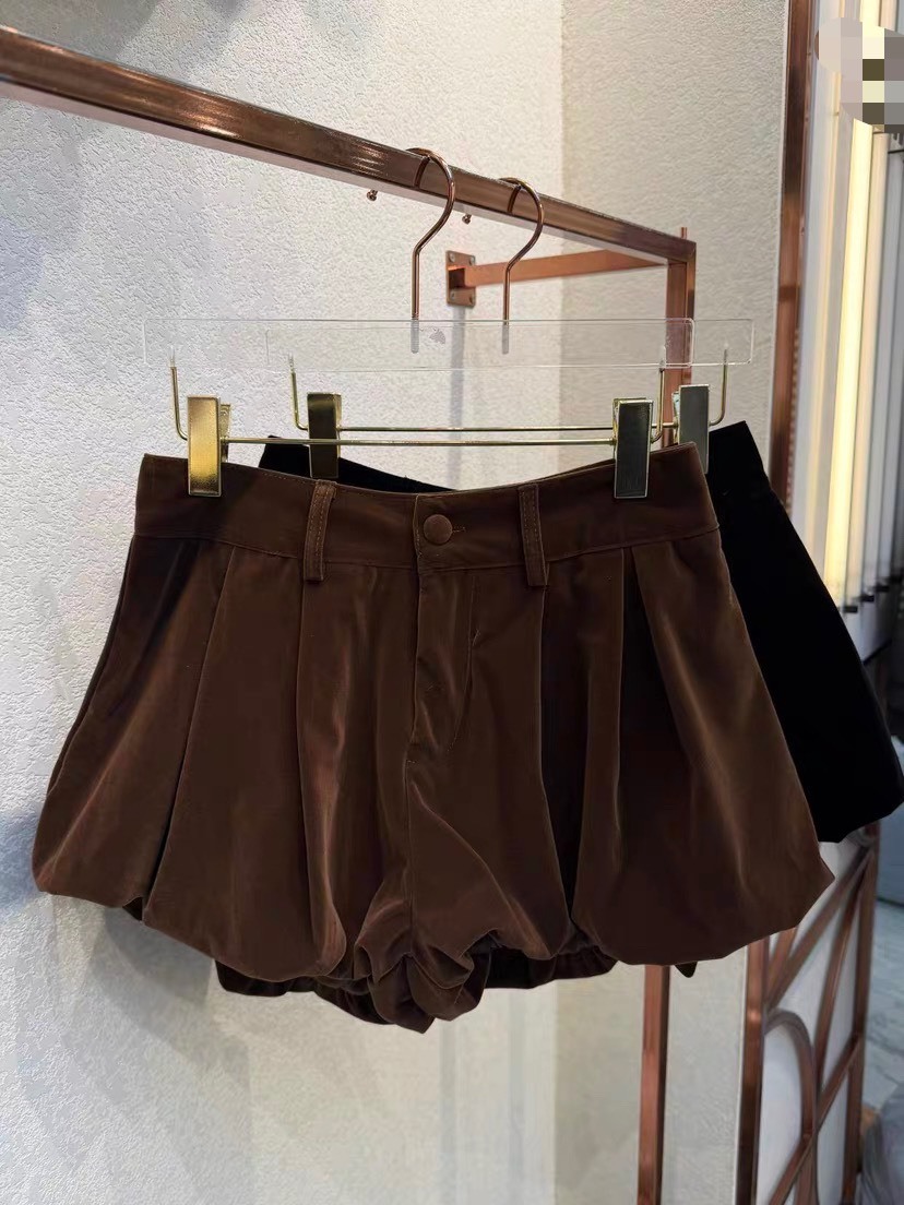 絨布南瓜短褲裙