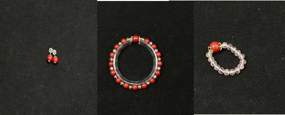 TM011 花蕊夫人SET(戒圈6MM+手串8mm-10mm+耳針約8mm)