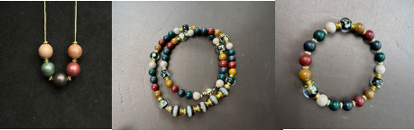 TM013 JHAP30 五行合香珠香灰SET(手串 8mm+雙圈 8mm+項鍊約12mm）