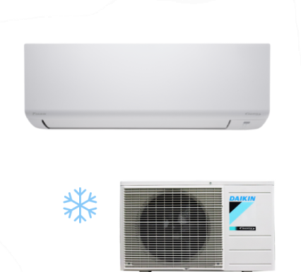 大金 Daikin   FTKD25AV1H/RKD25AV1H‧1匹 R32 變頻淨冷‧420mm‧分體式冷氣機‧香港行貨,原廠1年全機,5年壓縮機保養‧