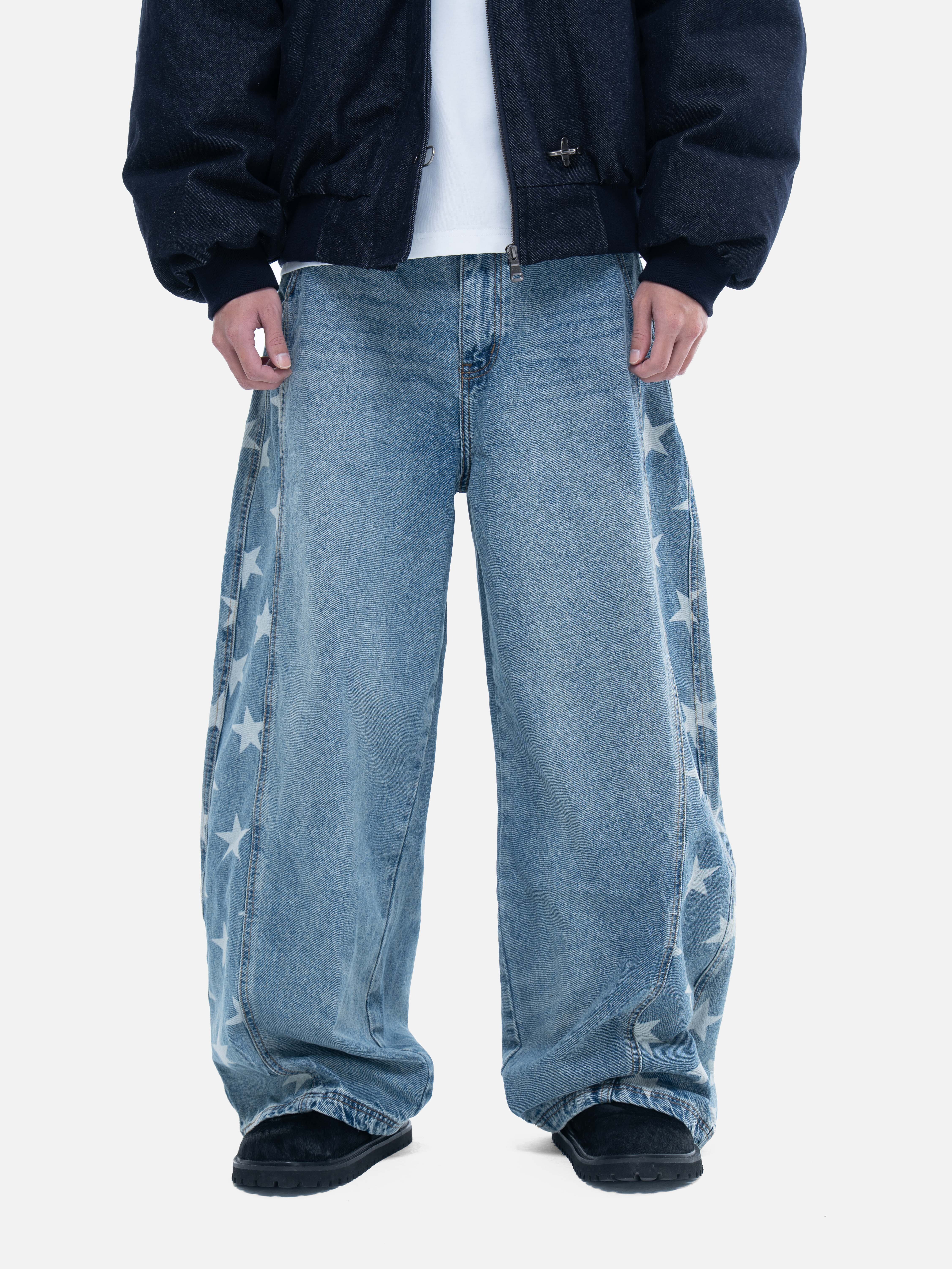 ACR 星海 復古 牛仔 彎刀 牛仔褲