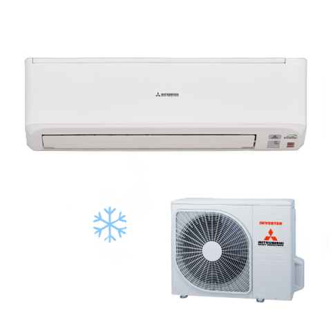 三菱重工 Mitsubishi Heavy   SRK50EEC1/SRC50EEC1‧2匹 R32 變頻淨冷‧分體式冷氣機‧香港行貨,原廠3年全機保養‧