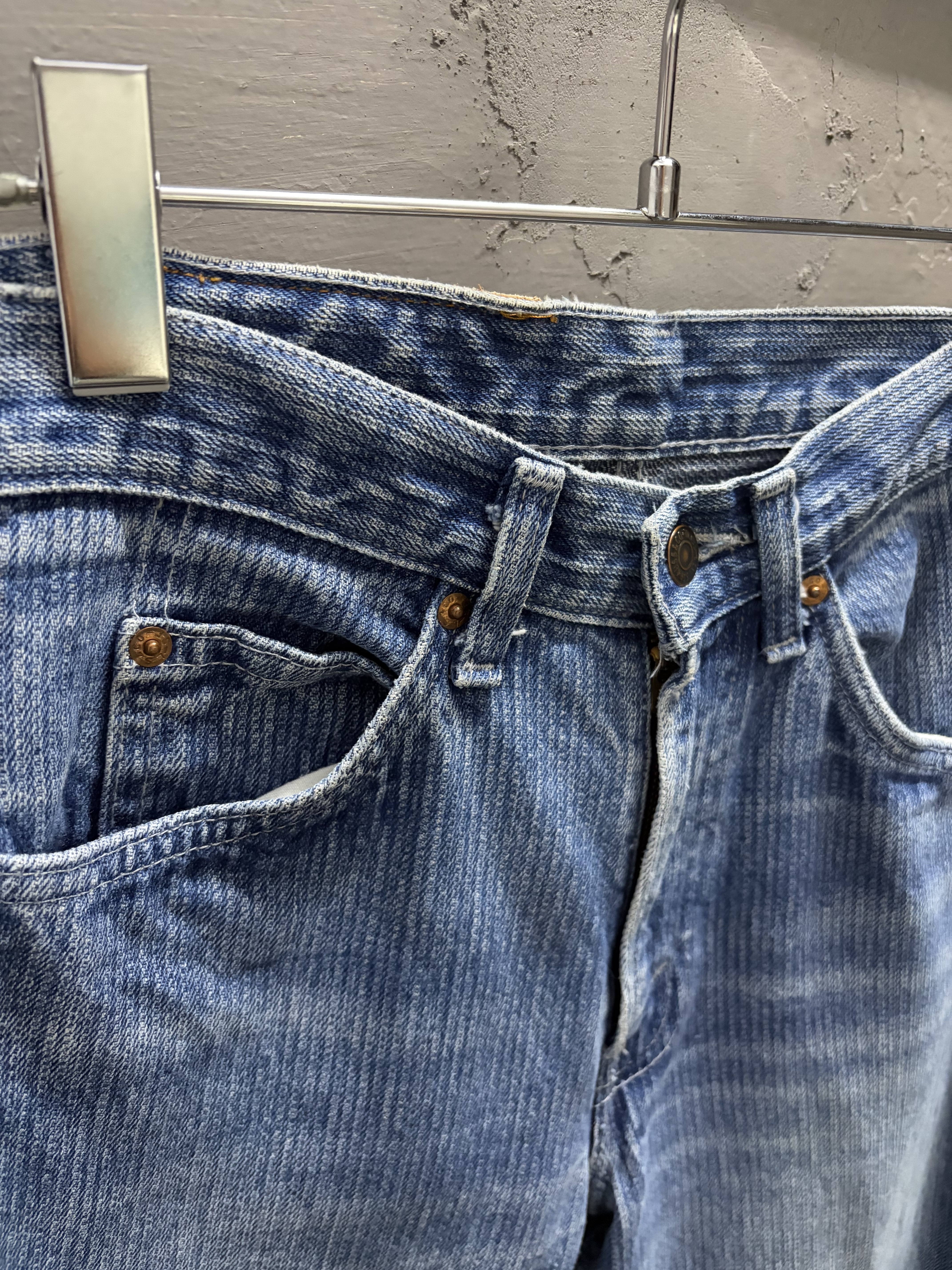 80’s Levi’s 509 Stripe Jeans (MADE IN USA)