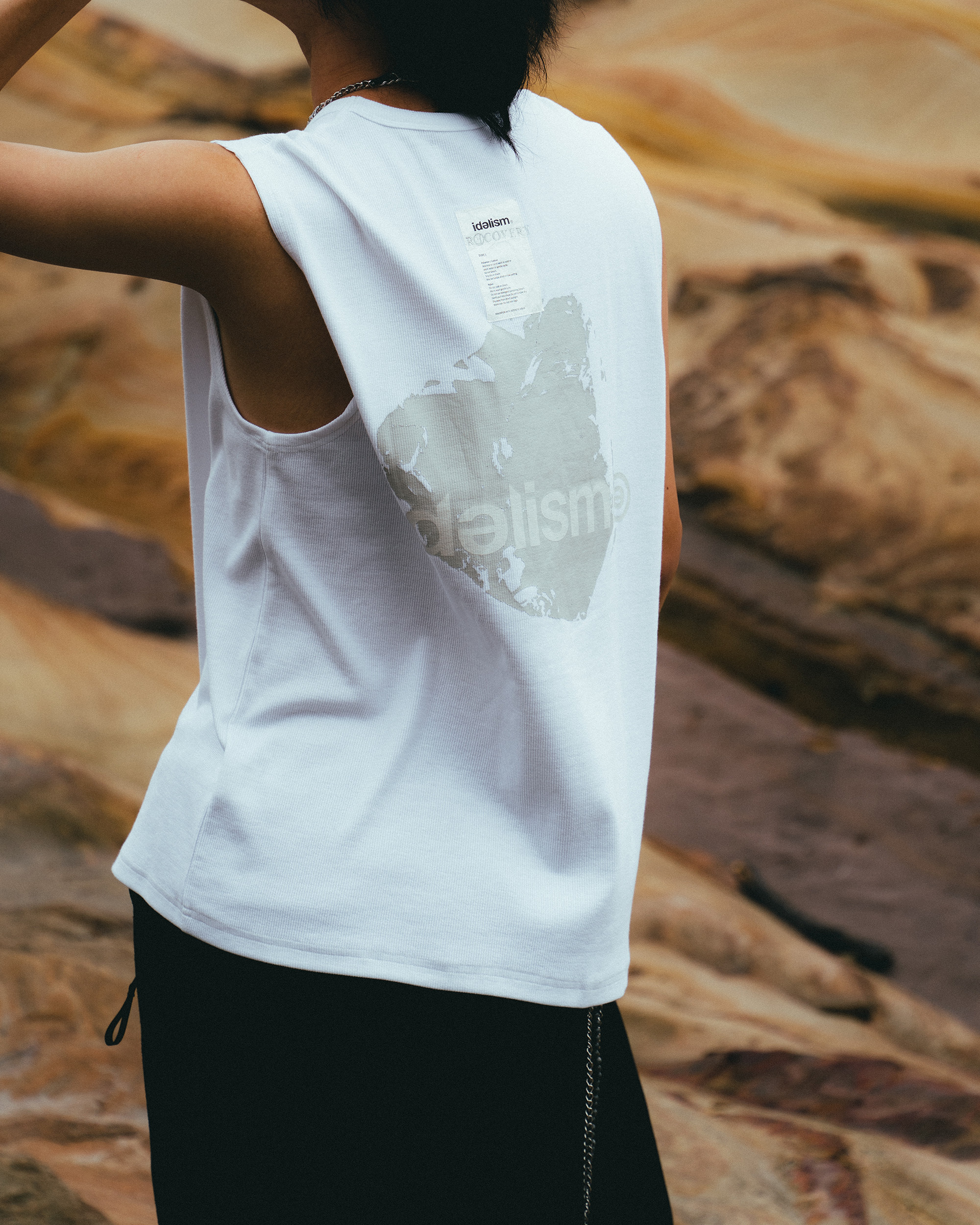 Idealism IDRC ID25984 Vest 螺紋 寬肩 背心