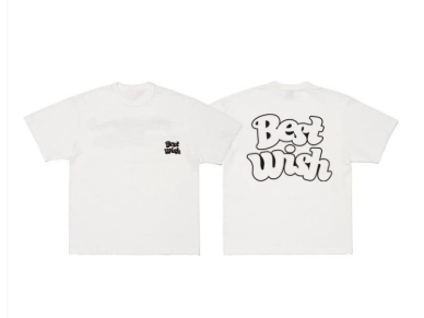 MI260111-H1 T-ShirtBest Wish白色Free Size