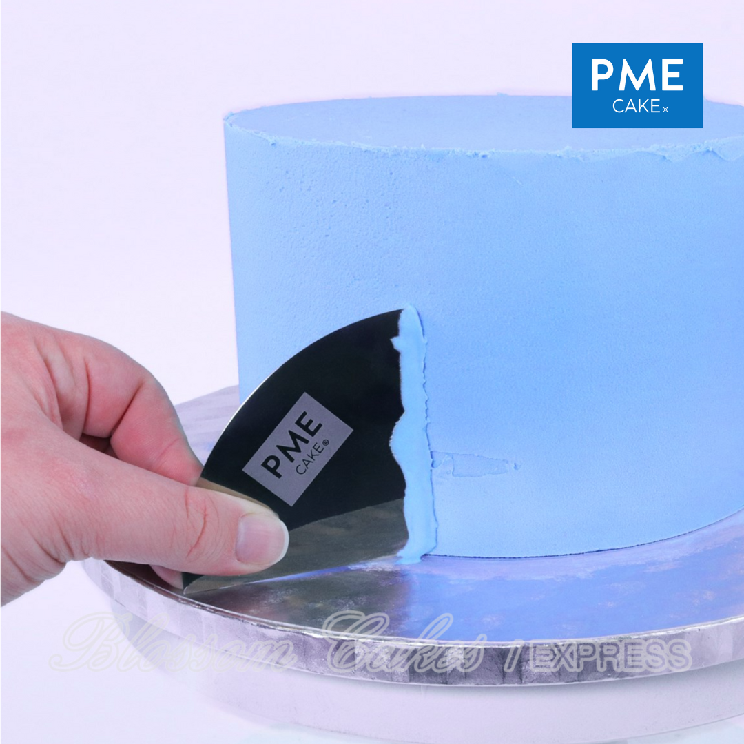 PME Mini Flexible Side Scrapers, Stainless Steel, Set of 3