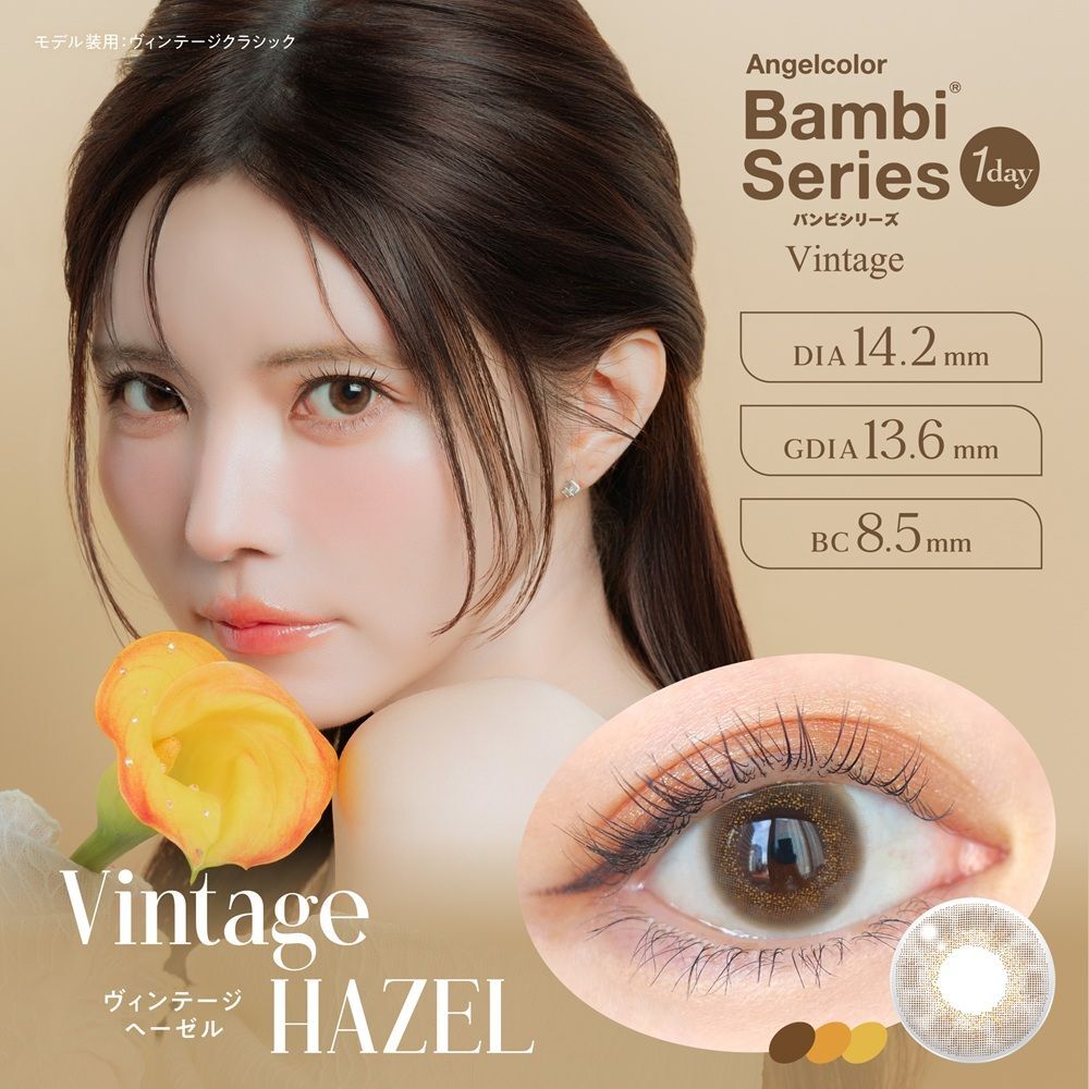 Bambi Series 1 Day (Vintage Hazel)(10片)