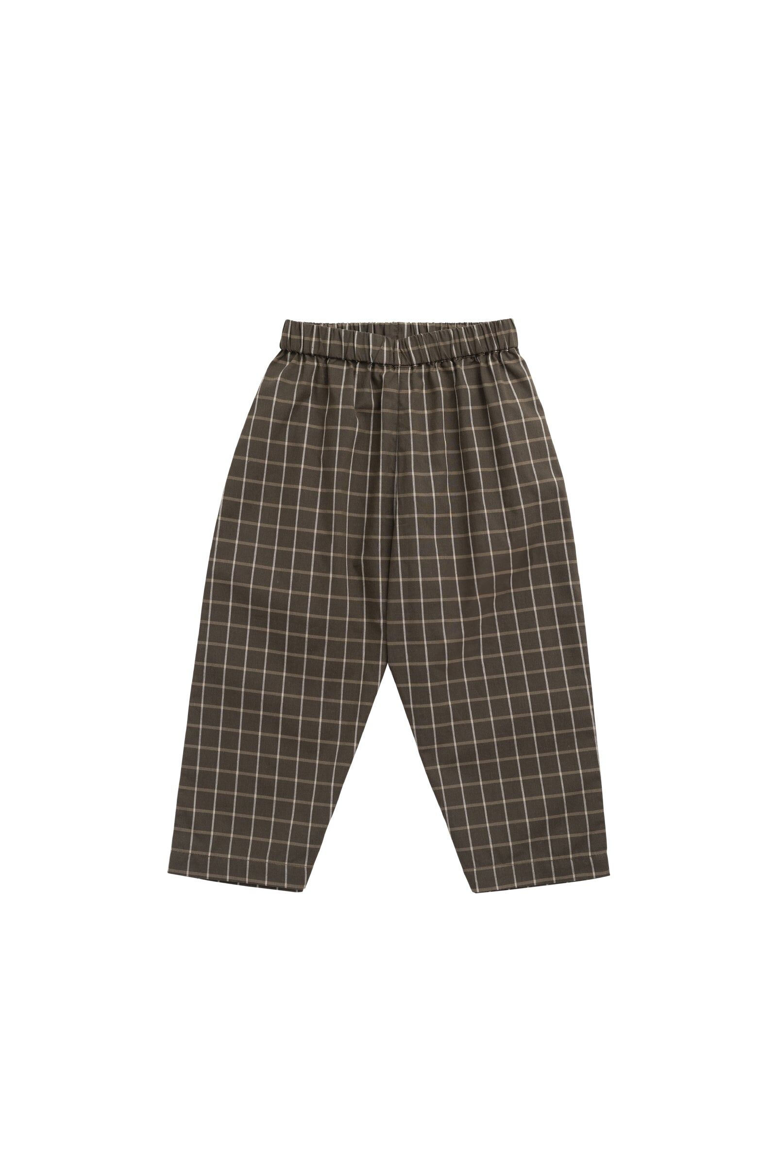 【預購】JAMIE KAY - Organic Cotton Kingston Pant（Variegated Grid Tarmac）