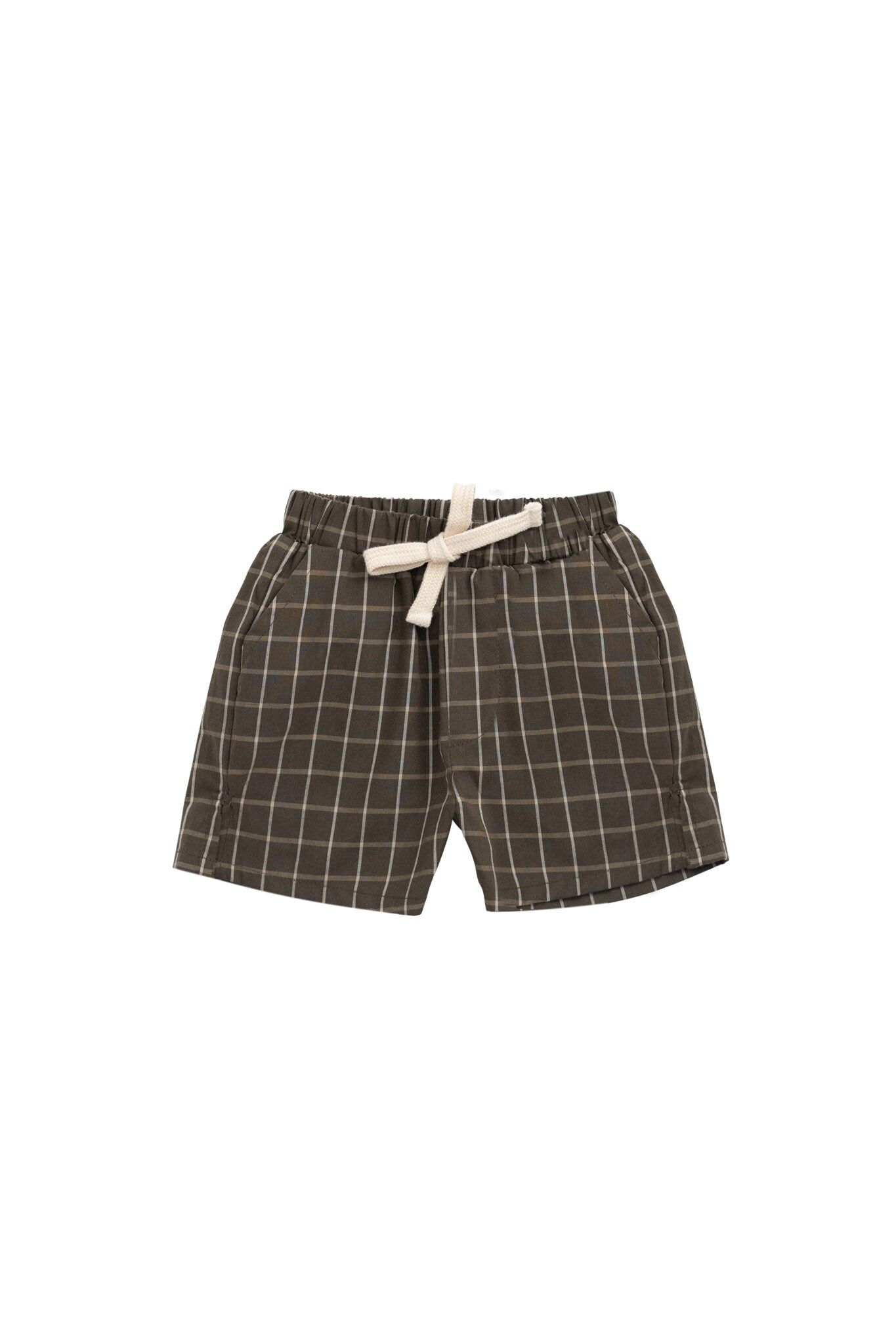 【預購】JAMIE KAY - Organic Cotton Silas Short（Variegated Grid Tarmac）