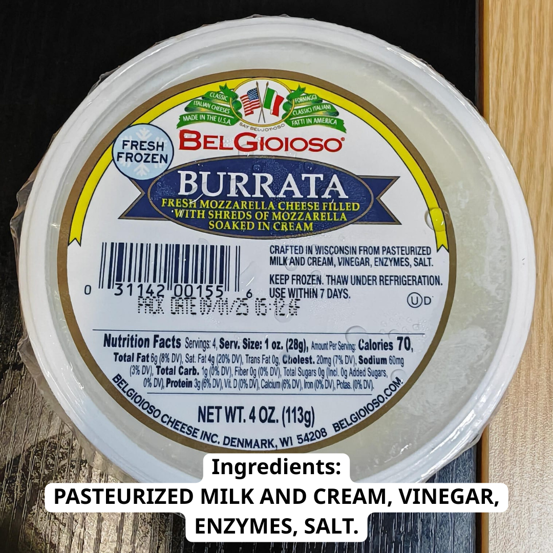 [WF01] [-18°C] 意大利急凍流心芝士波 113g (BBD 29/5)