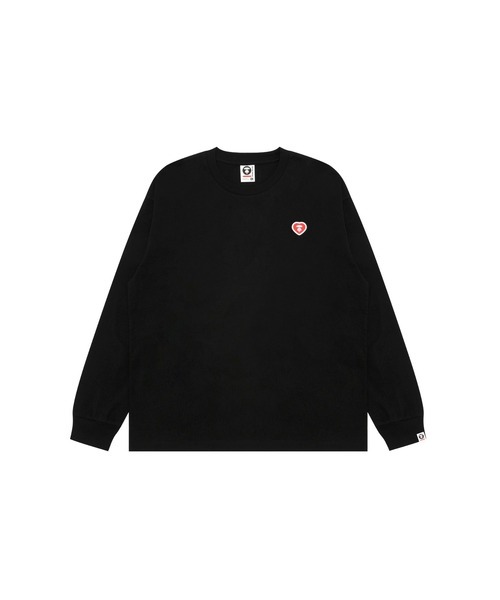 【AAPE】1月連線更新 AAPE NOW HEART LONG SLEEVE TEE