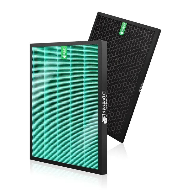 適用 SHARP夏普 FU-W43T FU-S51T FU-Y53CX HEPA抗菌濾芯 蜂顆活性碳濾網 綠綠好日