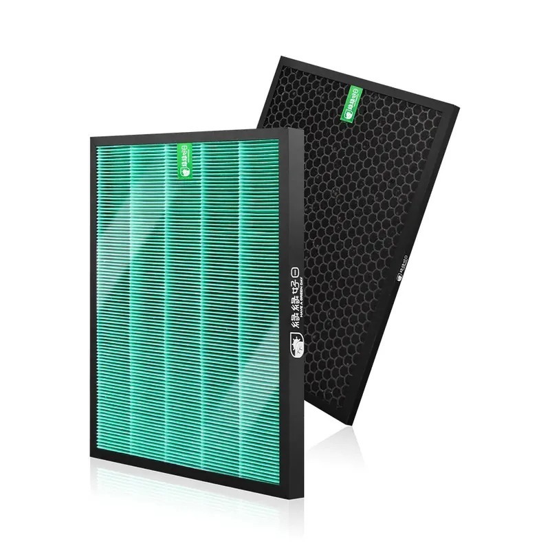 適用 SHARP夏普 KI-FX75 KI-EX75 KI-LX75 KI-NX75 HEPA濾芯 蜂顆活性碳濾網 水濾網 綠綠好日