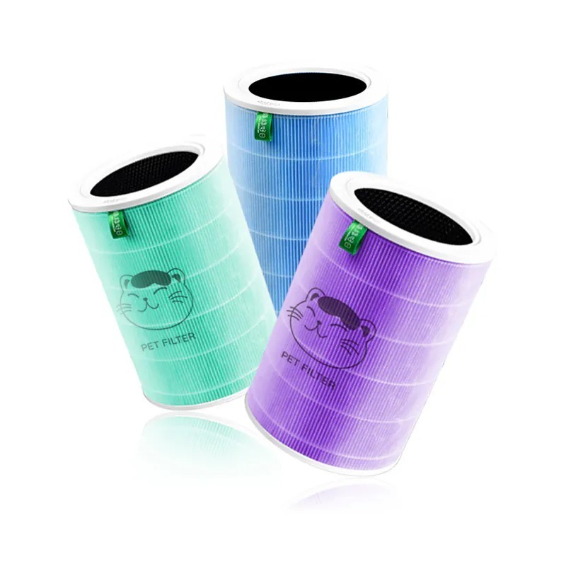 含RFID|適用 小米 1代/2代/2S/Pro/3代清淨機 抗菌/抗敏/除臭版 HEPA濾芯 複合活性碳濾網 綠綠好日