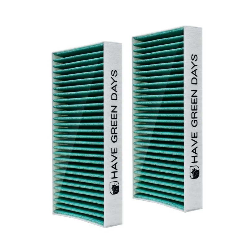 適用 HONDA Civic 七代 CR V 二代 FERIO 雙入組 汽車冷氣HEPA濾網 綠綠好日 GHO004