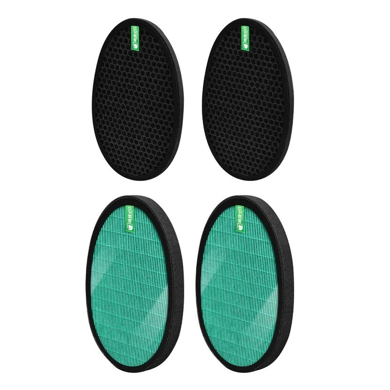 雙入組 適用 LG 大白 PS-W309WI AS401WWJ1 AS401WWK1 HEPA抗菌濾芯 蜂巢式活性碳濾網 綠綠好日