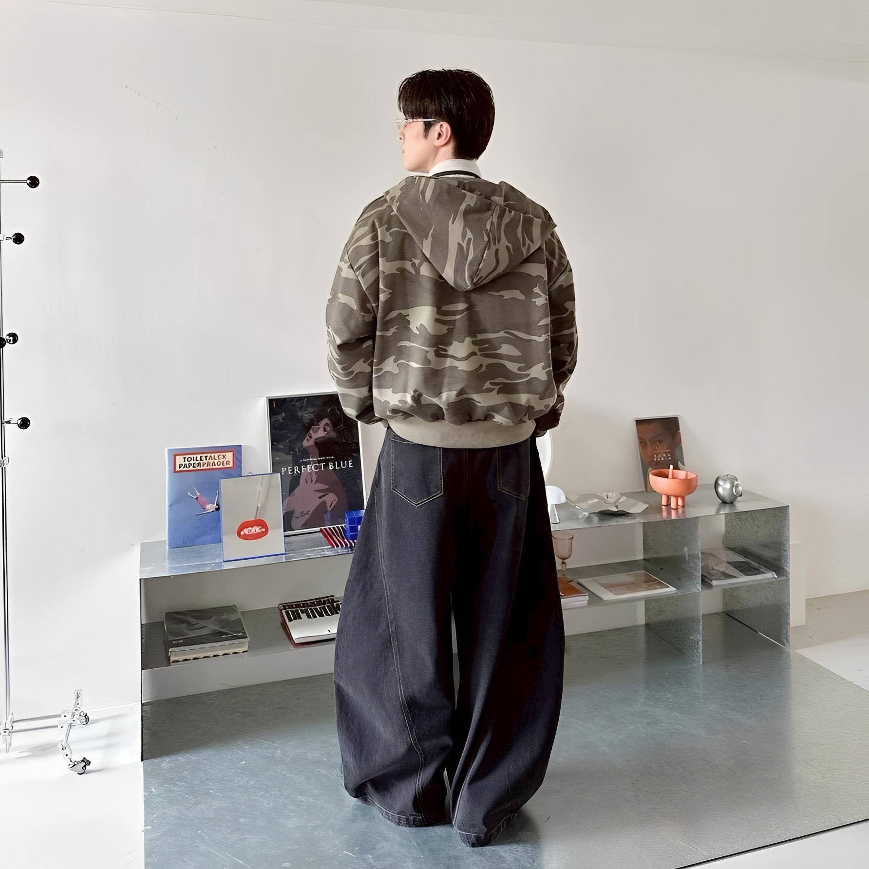 迷彩 休閒 男女 連帽 外套