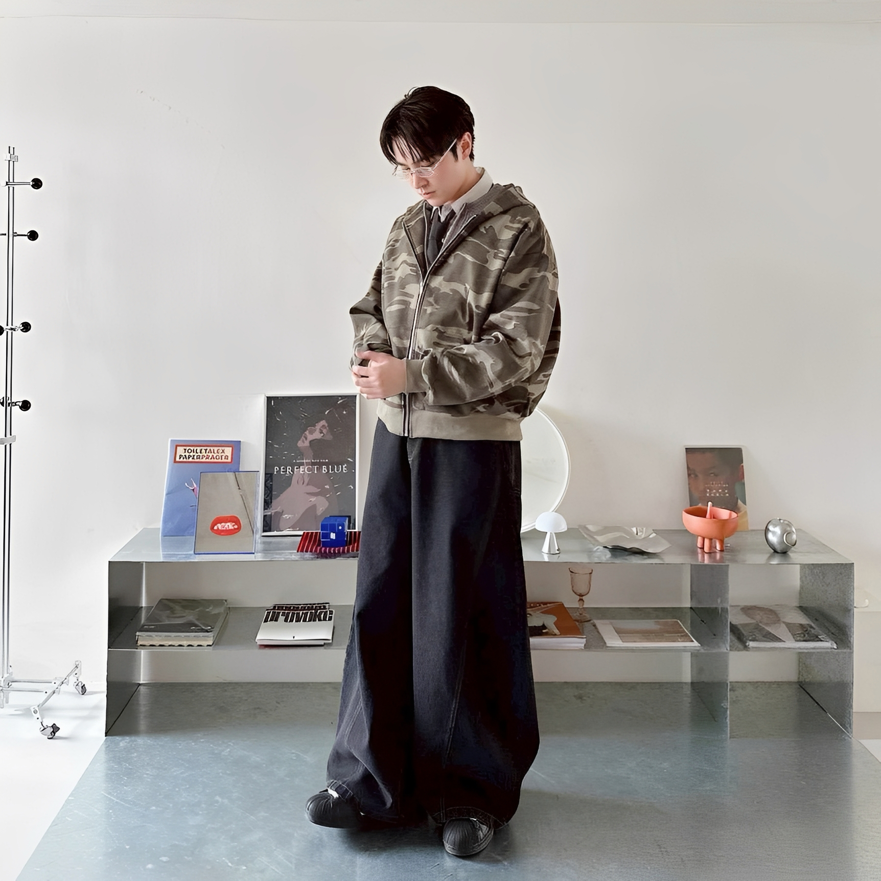 迷彩 休閒 男女 連帽 外套