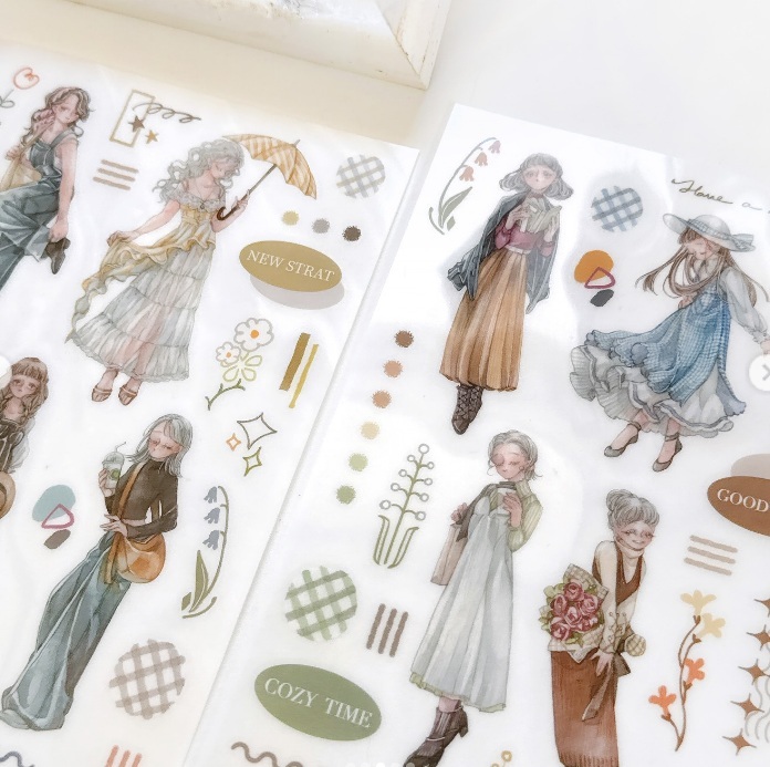 Pei+Pei．心緒日著 轉印貼紙