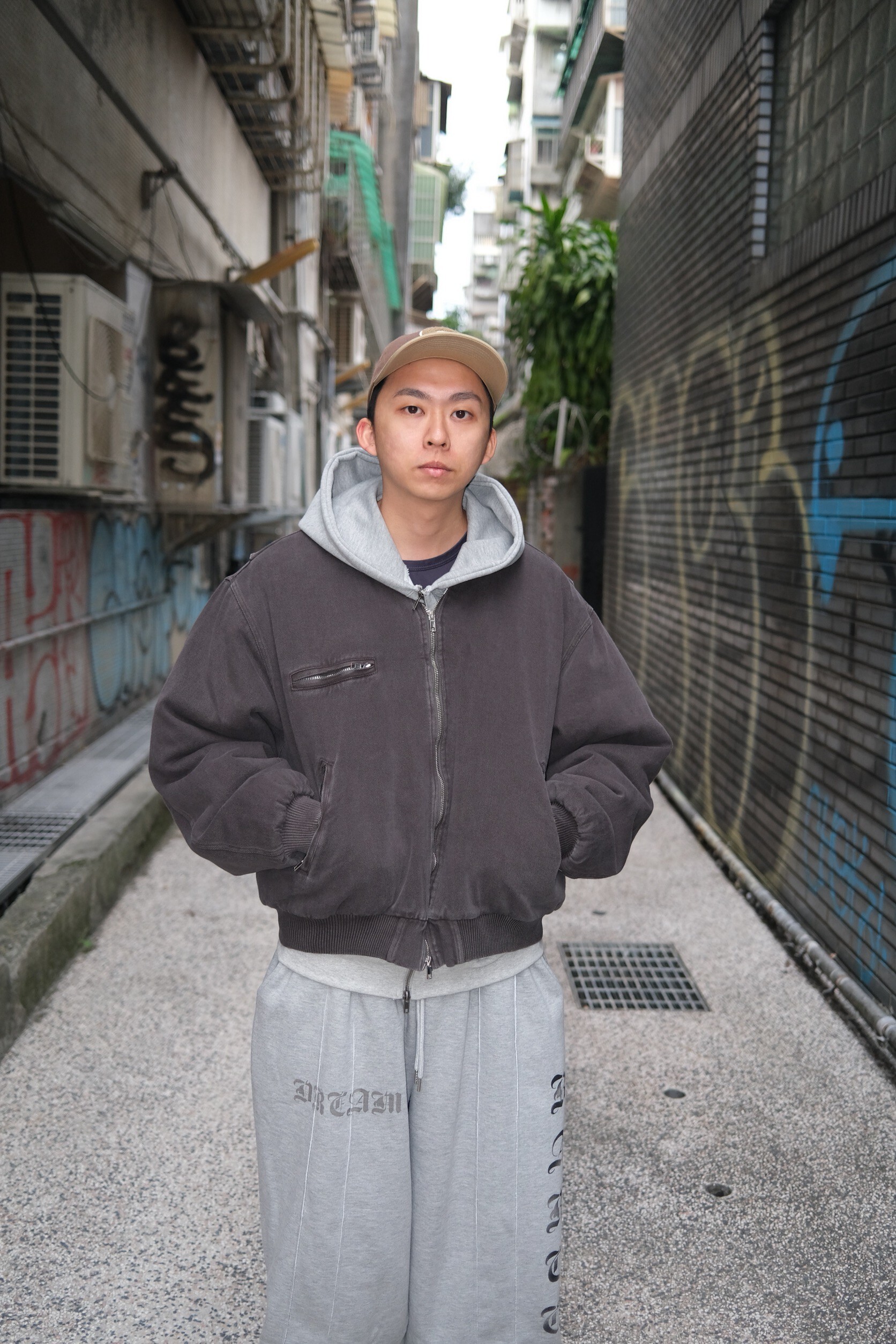 短版水洗厚外套