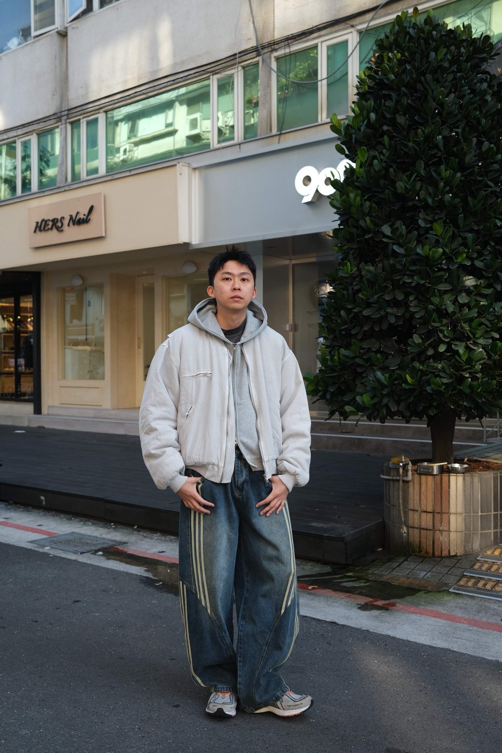 短版水洗厚外套