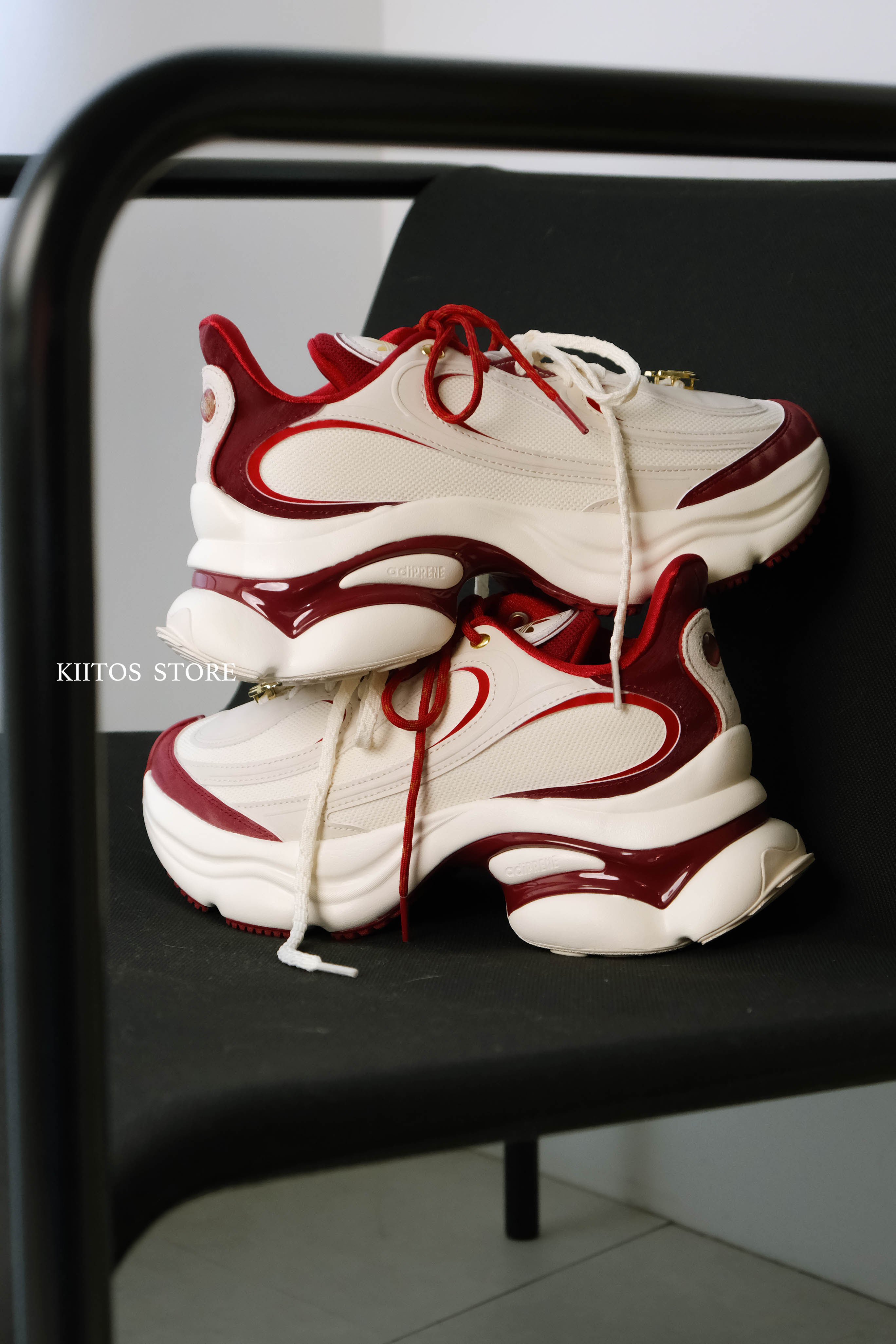 【預購】Adidas Originals CNY X Ozvenuz 增高 老爹鞋 浮蝶鞋 紅白 新春限定 金標 KI2801