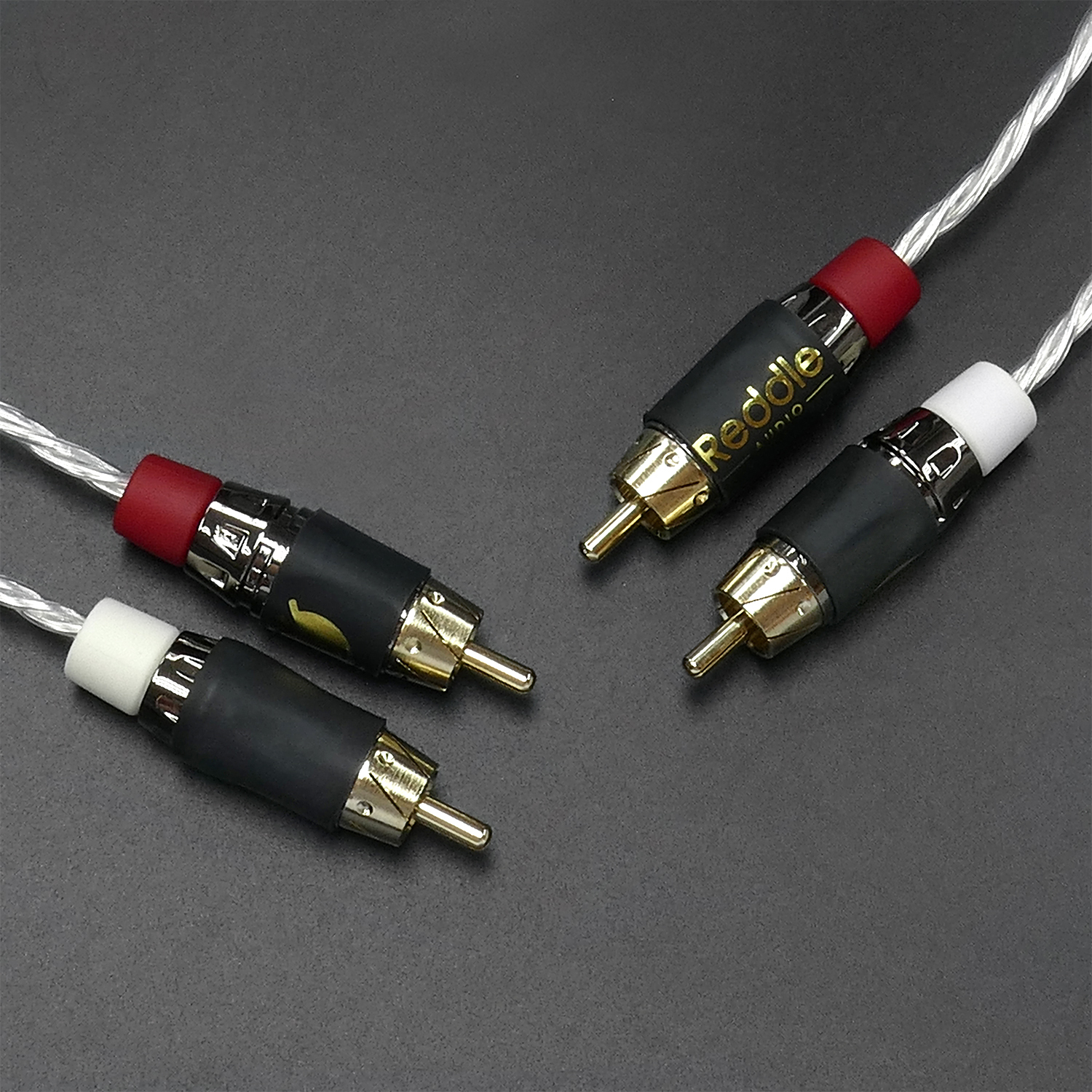 Reddle Audio – RN-CCP18 立體聲音頻訊號線 | RCA > RCA | 銅鍍銀 | 0.5/1/1.2M