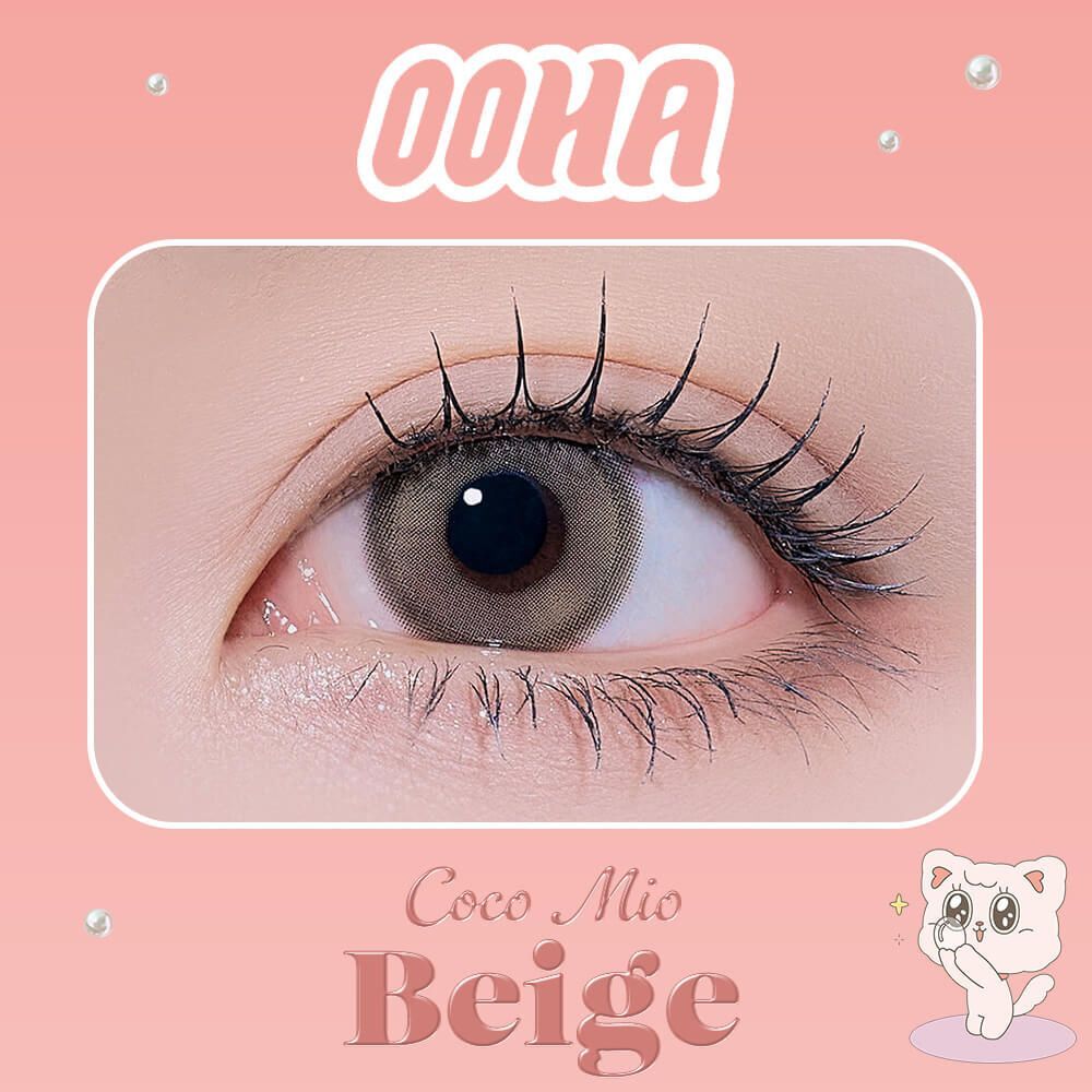 (日版) OOHA 1 Day (CocoMio Beige) (10片)