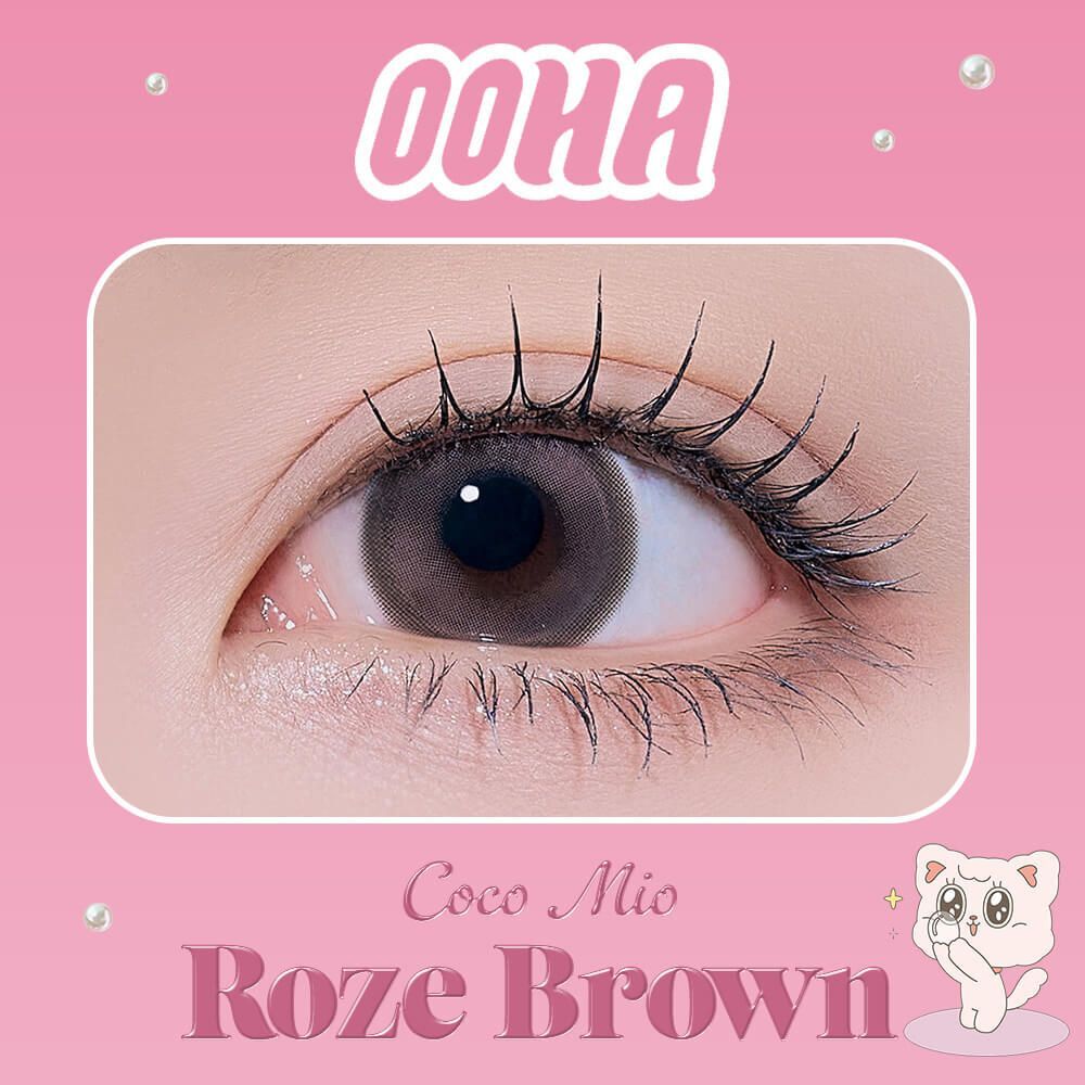 (日版) OOHA 1 Day (CocoMio Roze Brown) (10片)