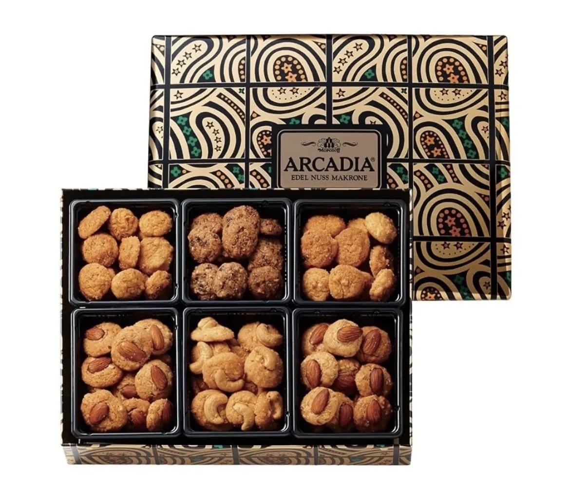 【多莉爆推薦】JP ARCADIA 日本雜錦果仁曲奇禮盒 2818 2801 TK260111