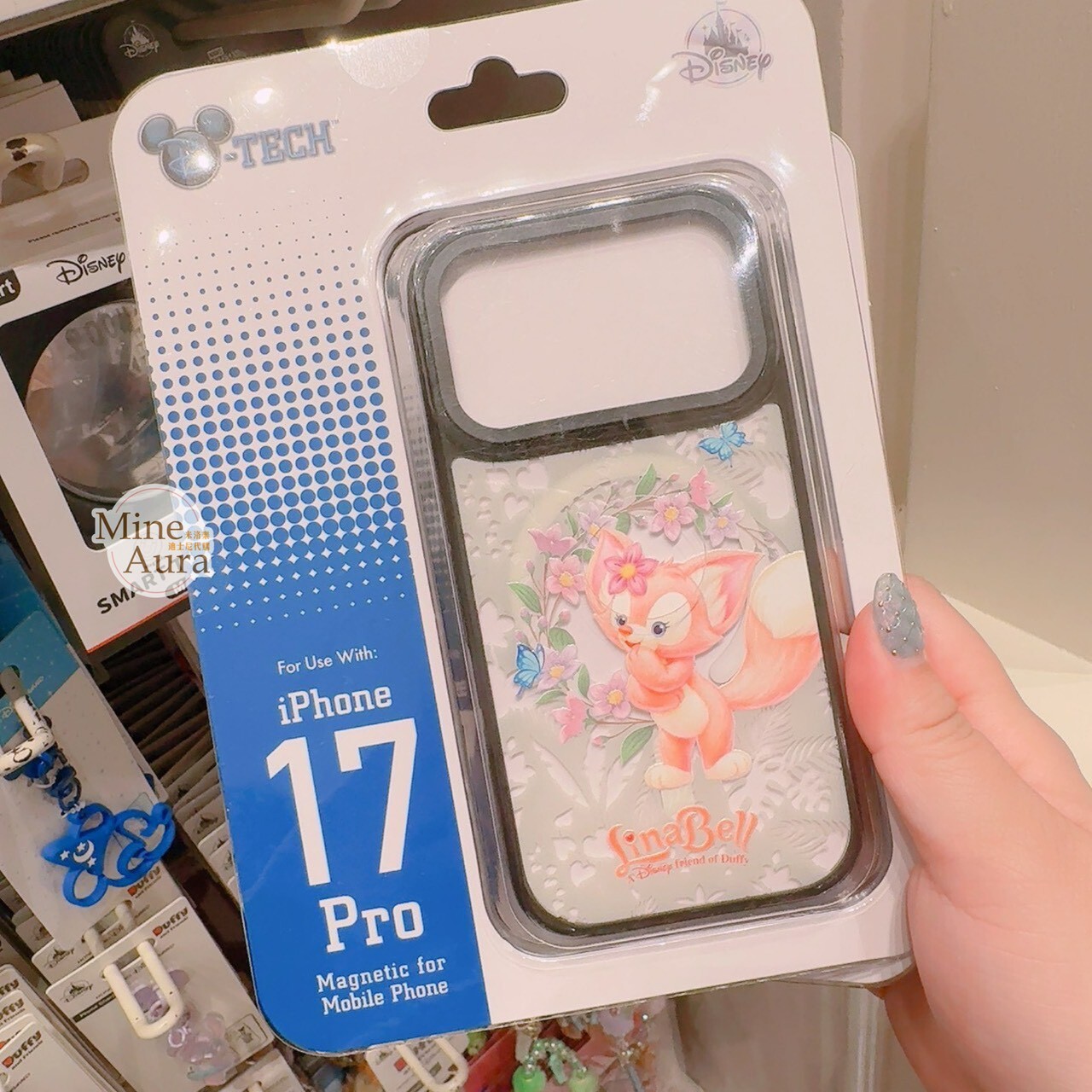 玲娜貝兒 Lina Bell 花環 圖案 iphone17 系列 手機殼 保護套 -香港迪士尼樂園
