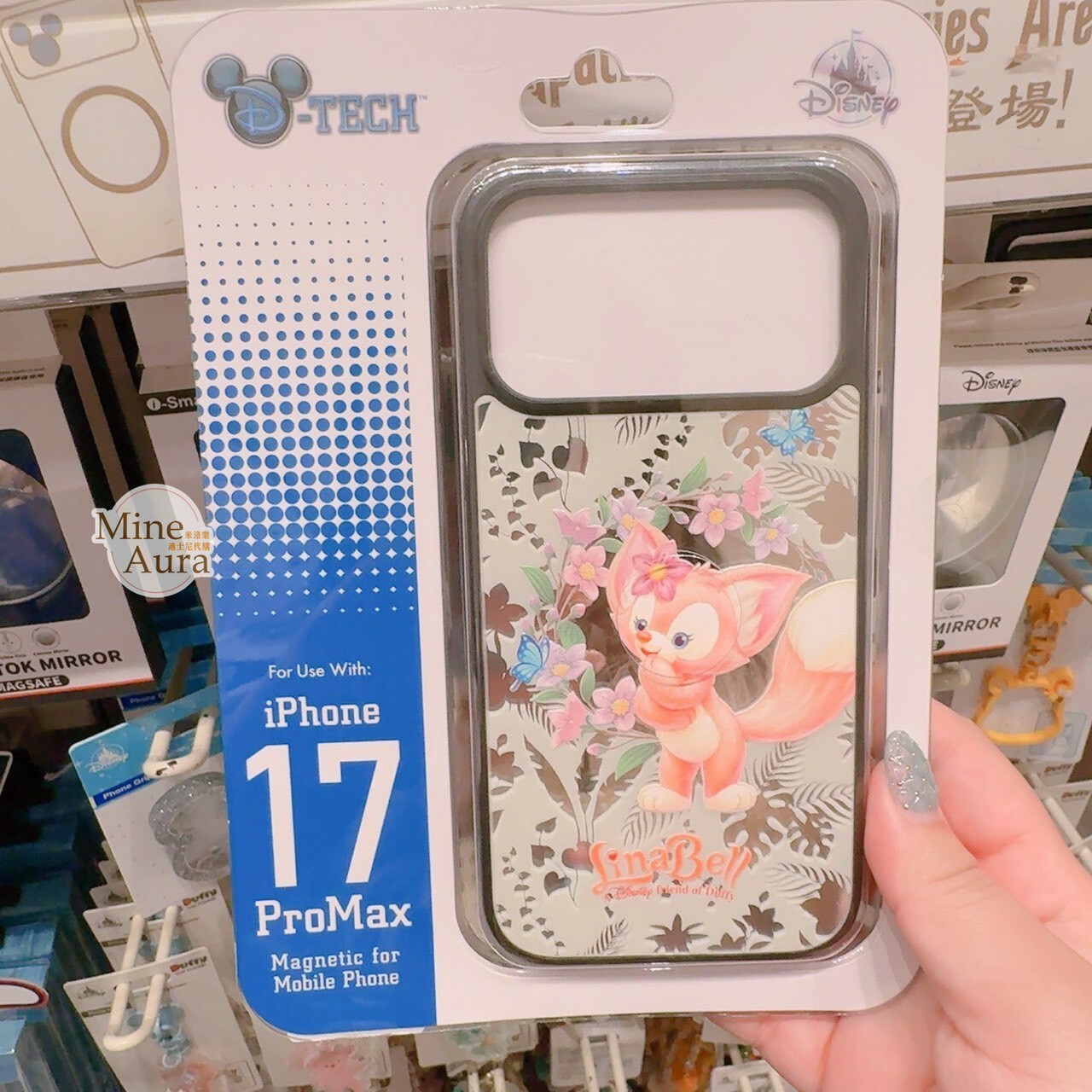 玲娜貝兒 Lina Bell 花環 圖案 iphone17 系列 手機殼 保護套 -香港迪士尼樂園
