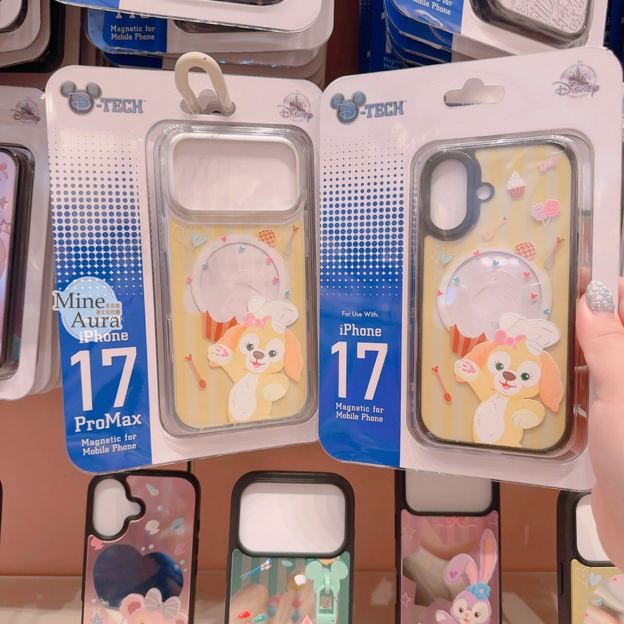可琦安 餅乾 CookieAnn 舉手 甜點 圖案 iphone17 系列 手機殼 保護套 -香港迪士尼樂園