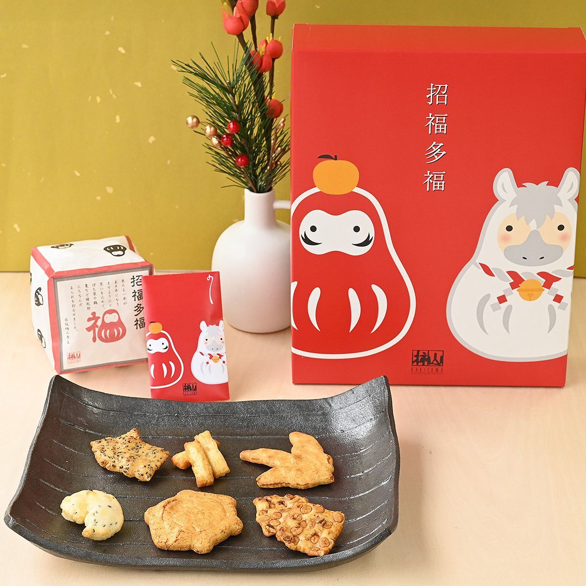 NY47 禮盒 招福多福 $128