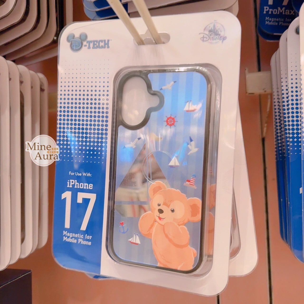達菲 Duffy 帆船 圖案 iphone17 系列 手機殼 保護套 -香港迪士尼樂園