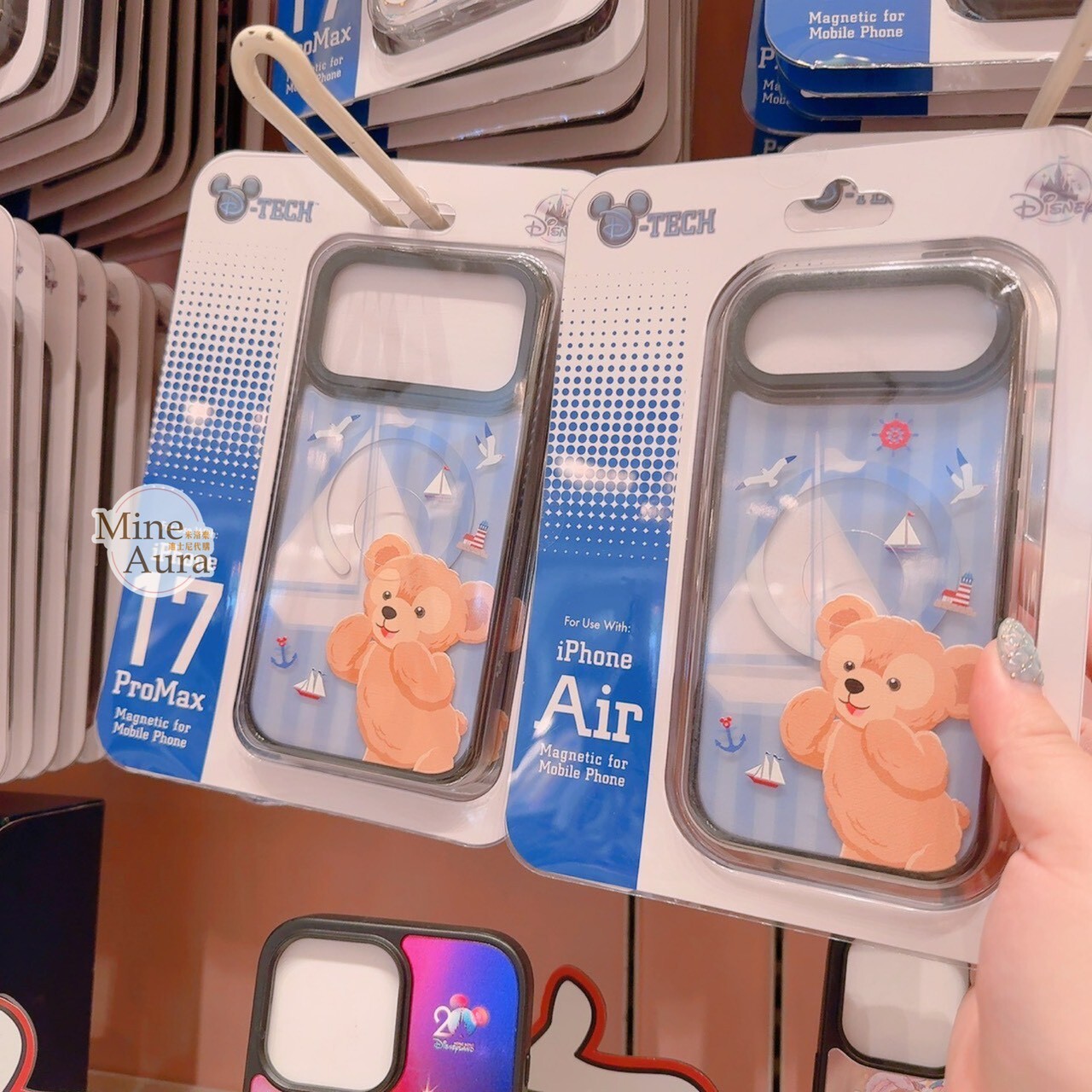 達菲 Duffy 帆船 圖案 iphone17 系列 手機殼 保護套 -香港迪士尼樂園