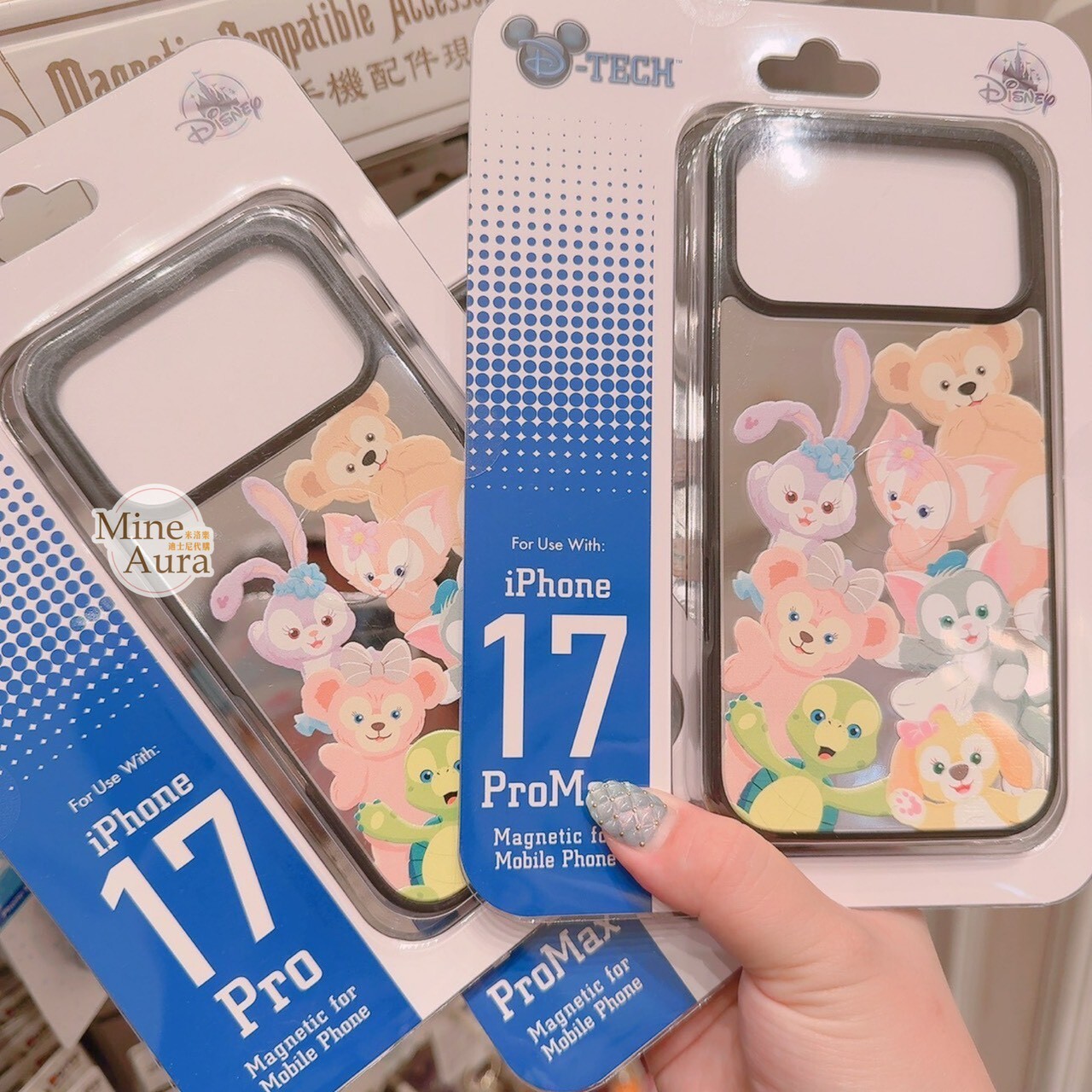 達菲 Duffy 與好友們 半身 圖案 iphone17 系列 手機殼 保護套 -香港迪士尼樂園