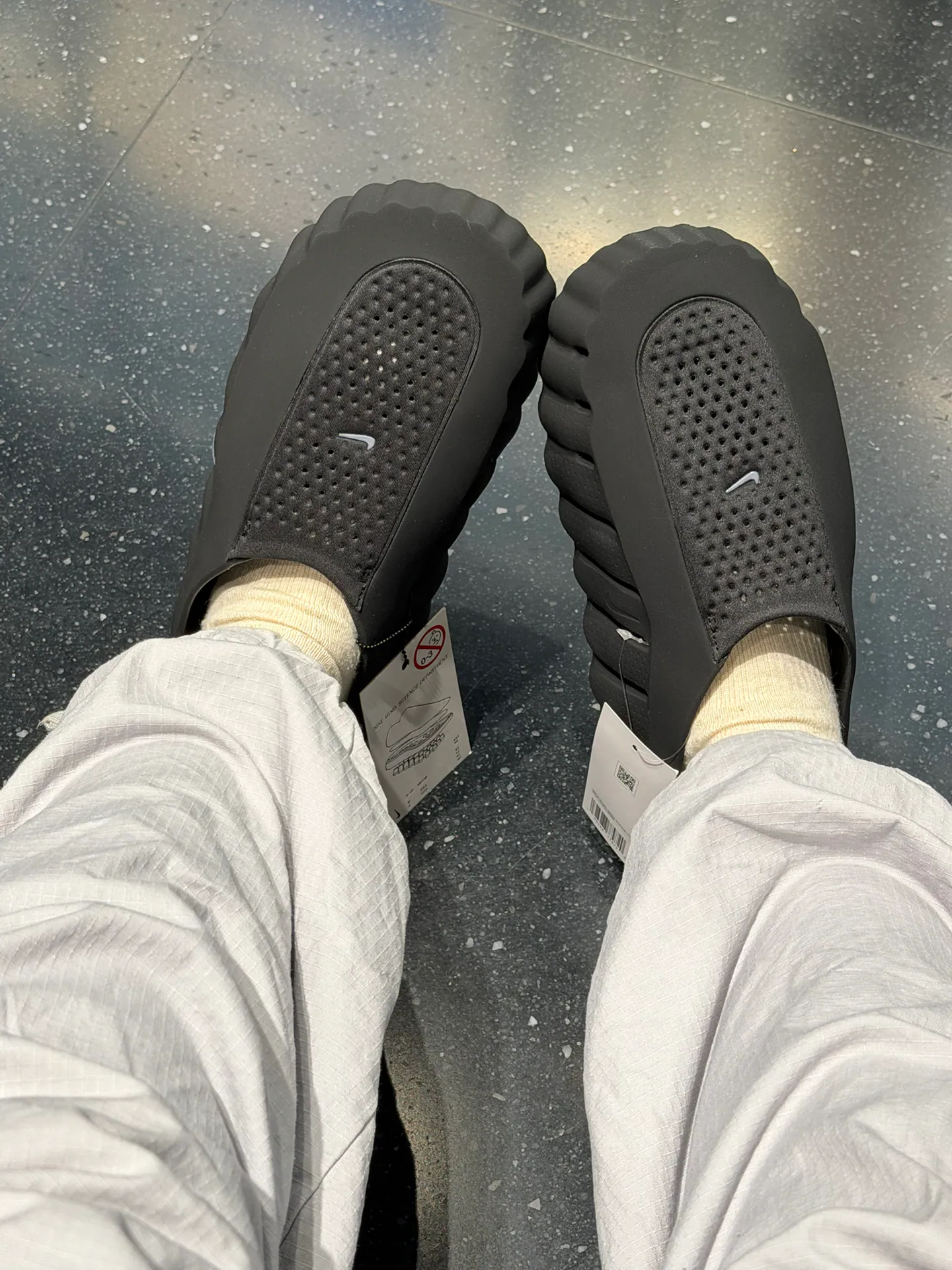 『代購商品』Nike Mind 001 賽前穆勒拖鞋 舒適貼合 黑 HQ4307-001 灰 HQ4307-003