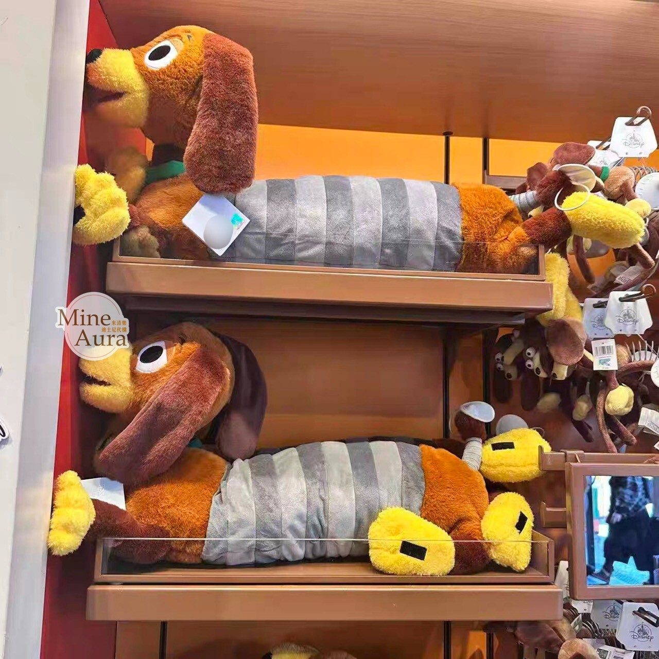 彈簧狗 Slinky Dog 趴趴 趴姿 造型 娃娃 玩偶 玩具總動員 Toy Story -上海迪士尼樂園