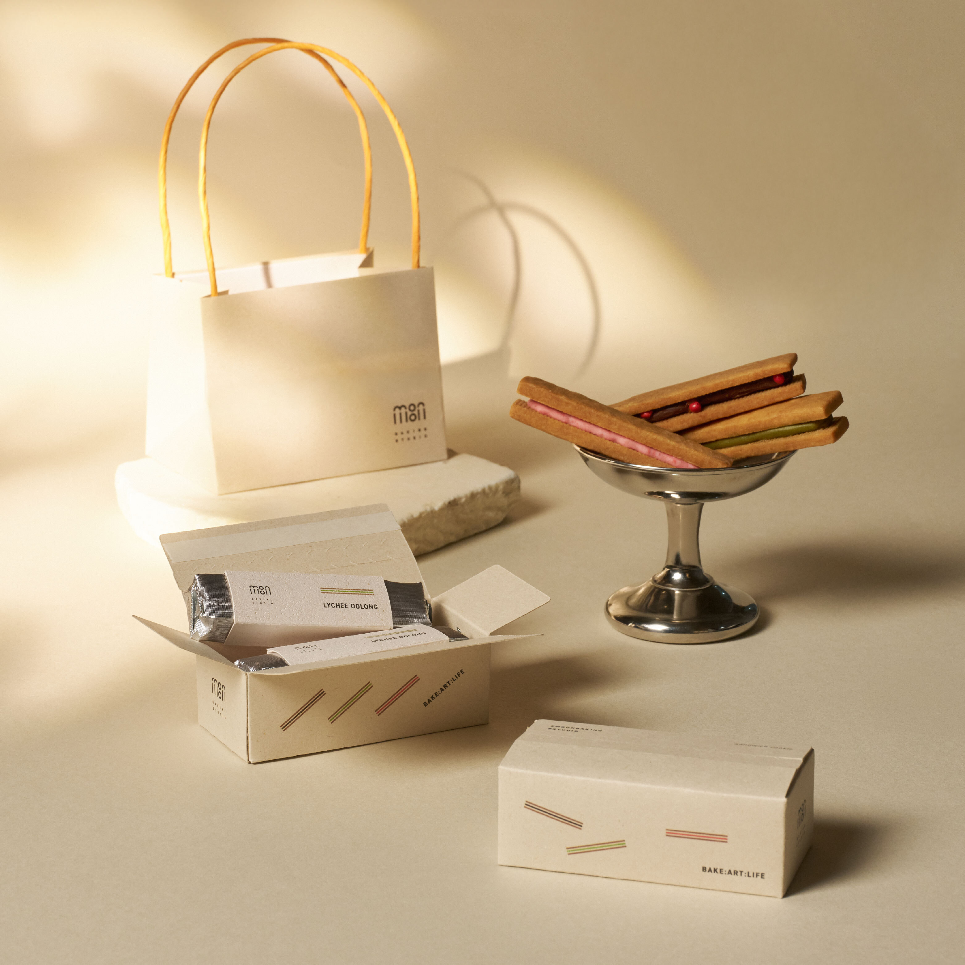 輕盈四重奏禮盒｜夾心餅乾四入