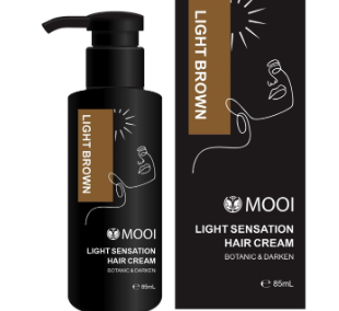 MI260111-Y19 "MOOI 光感離子補色霜 85ML   自然栗 ***只要光照白髮就可以自然變黑***"